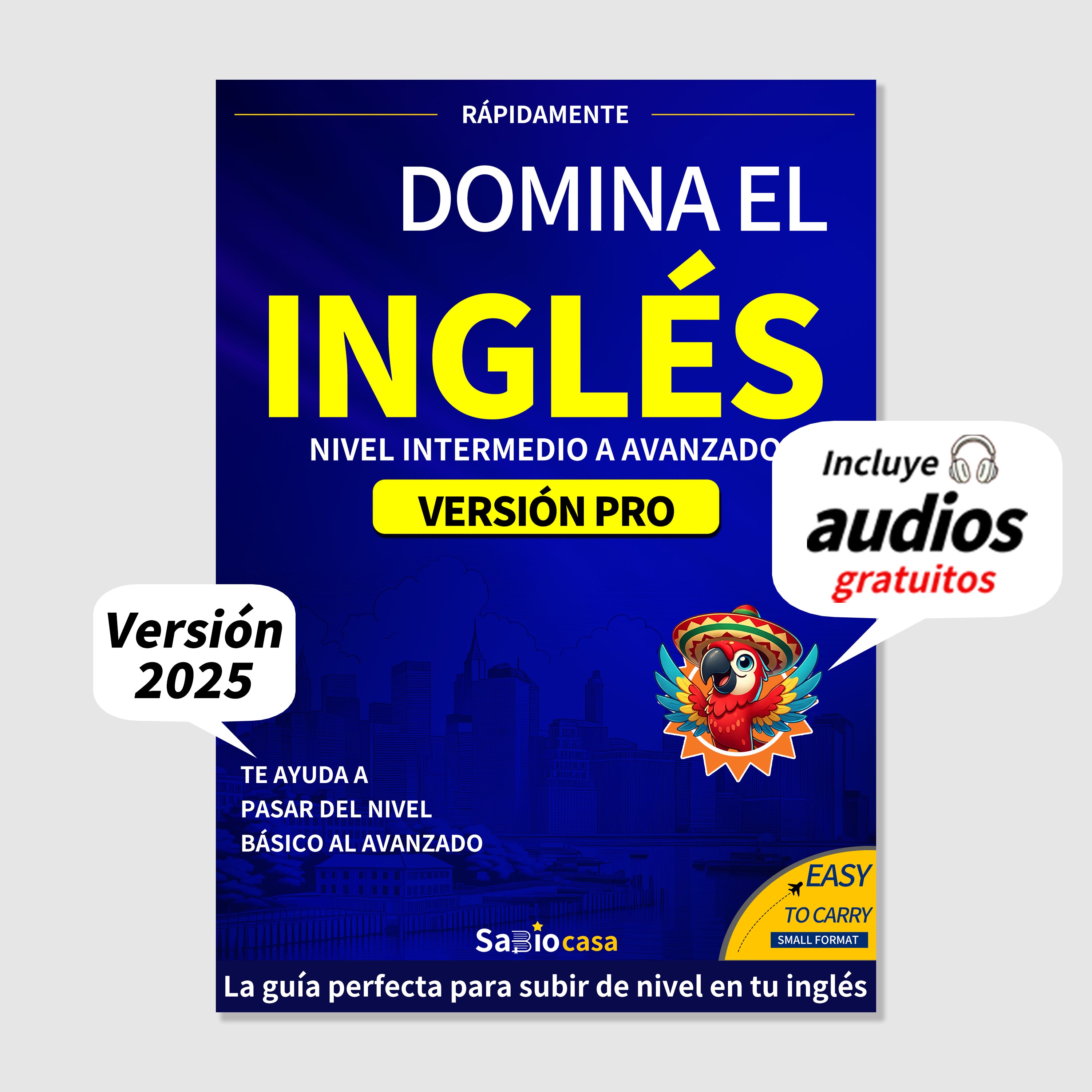 Master English Combo: Book 1 with Pronunciation and Basic Phrases + Book 2 with Advanced Grammar and Professional Conversations  | QR Code Audio + Translation + Exercises | The most comprehensive system for mastering real English
