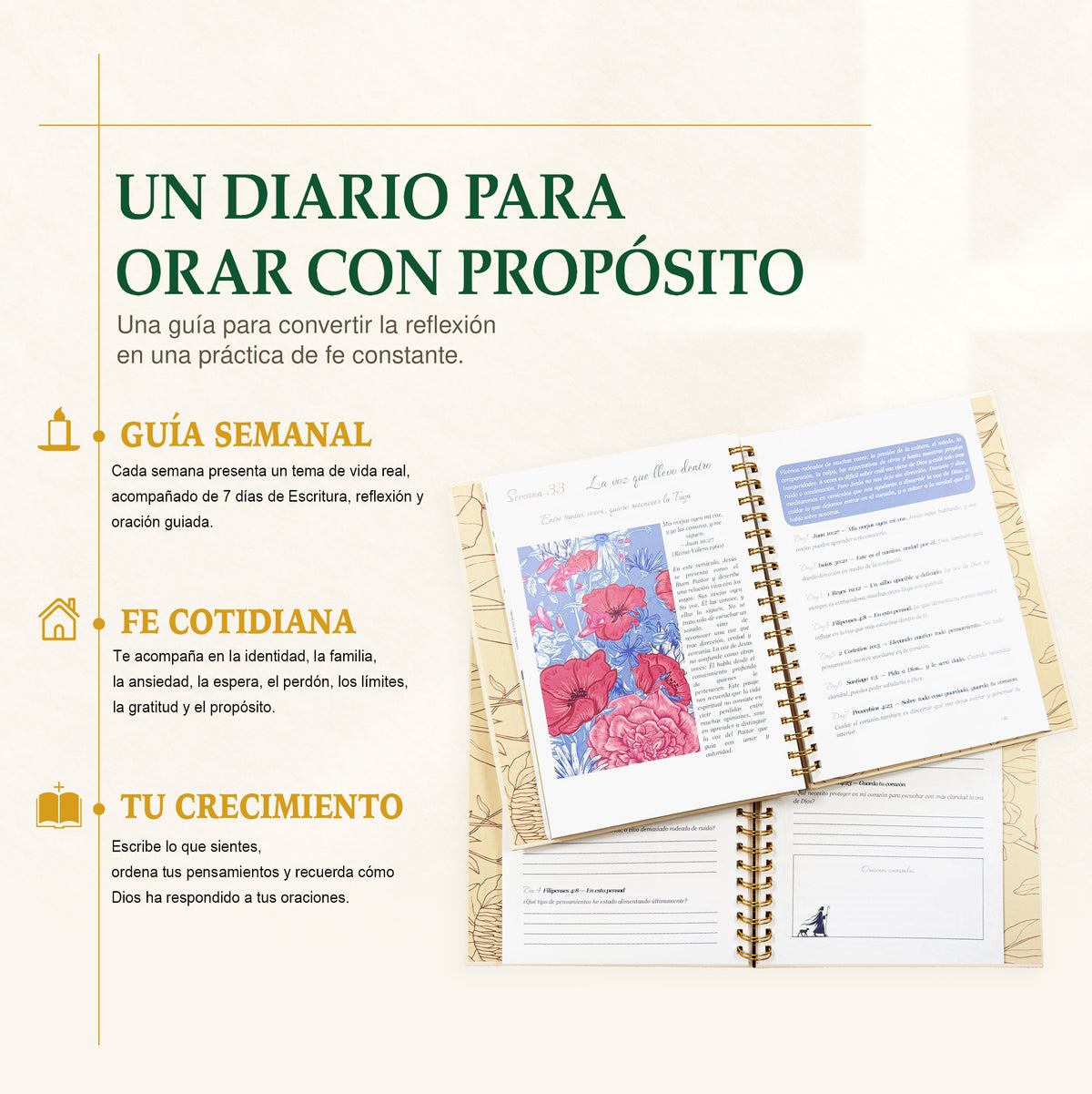 DIARIO DE ORACIÓN-UN VIAJE DEVOCIONAL DE 52 SEMANAS-3