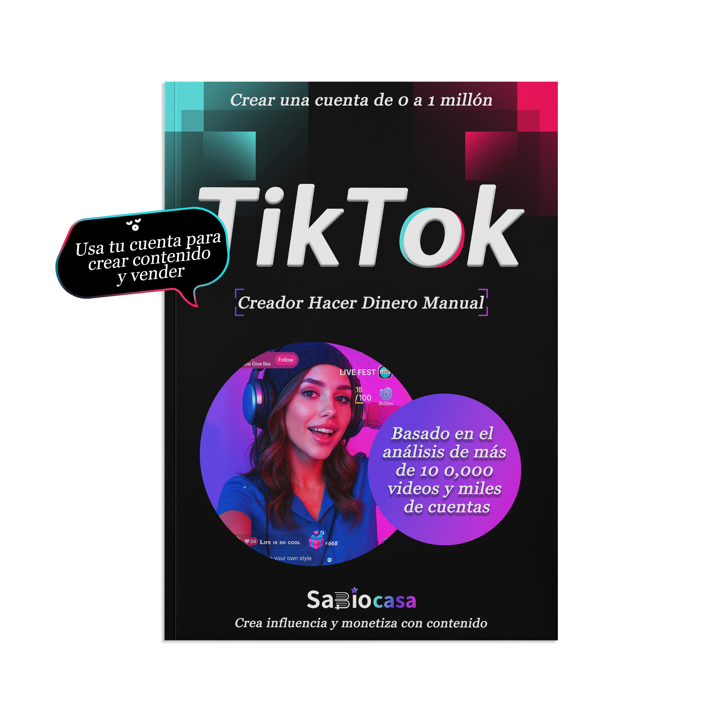 TIKTOK CREADOR HACER DINERO MANUAL