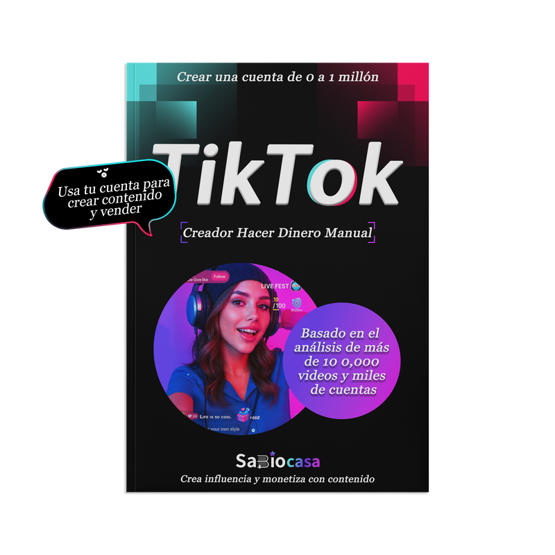 TIKTOK CREADOR HACER DINERO MANUAL-zoom-