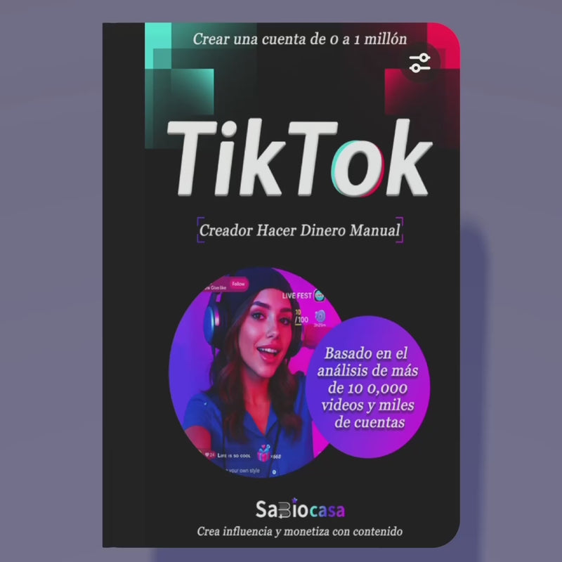 TIKTOK CREADOR HACER DINERO MANUAL-zoom-